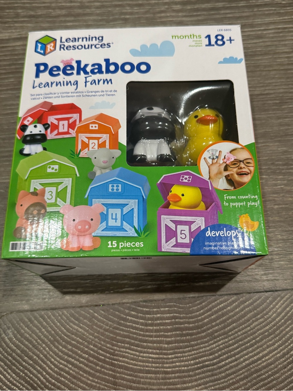 Learning Resources Peekaboo Learning Farm
toy